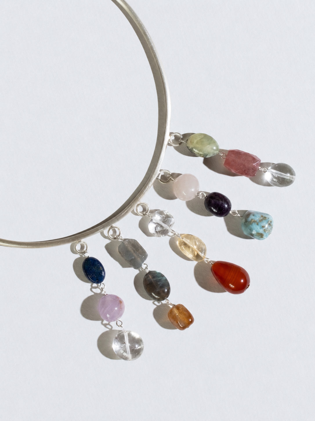 Gemstone Collar Necklace