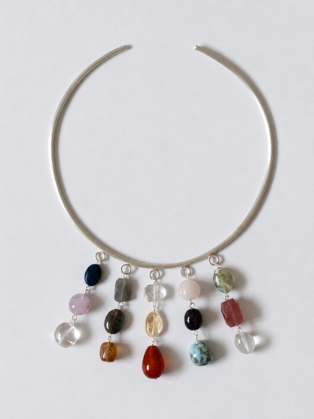 Gemstone Collar Necklace