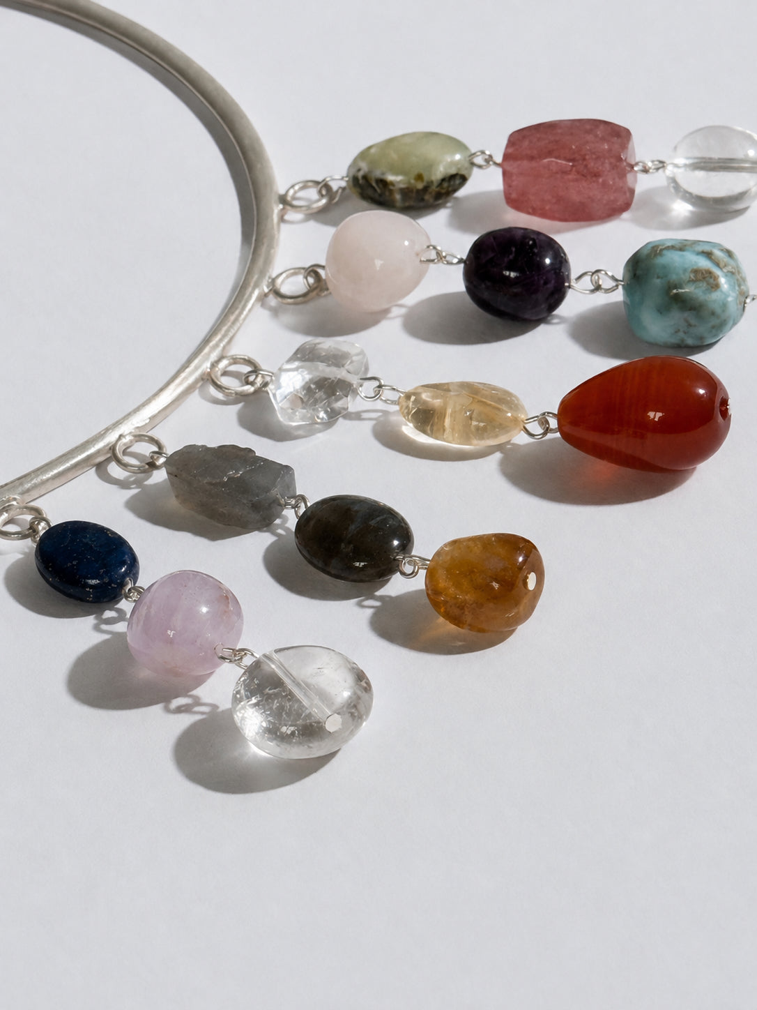 Gemstone Collar Necklace