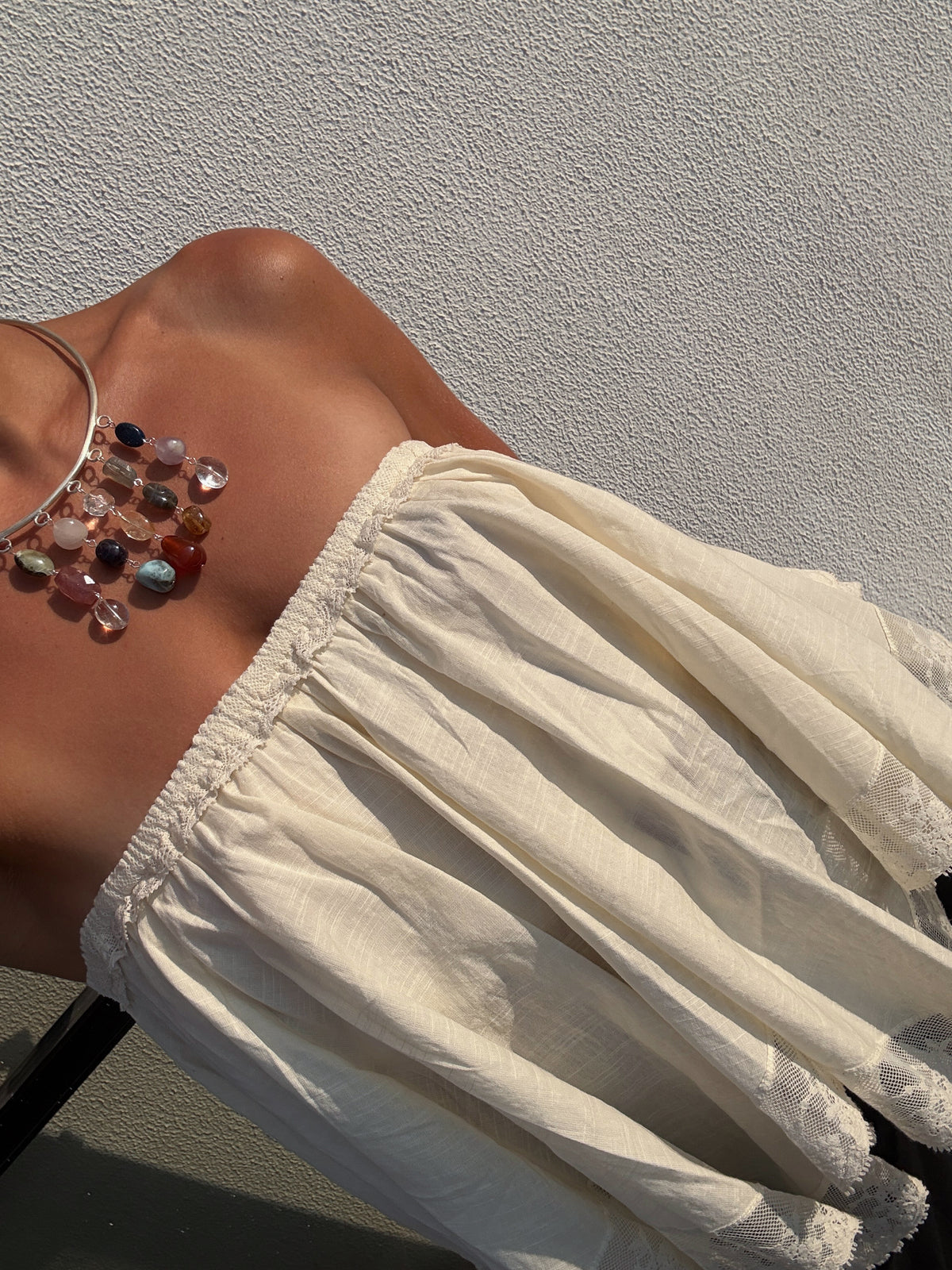 Gemstone Collar Necklace