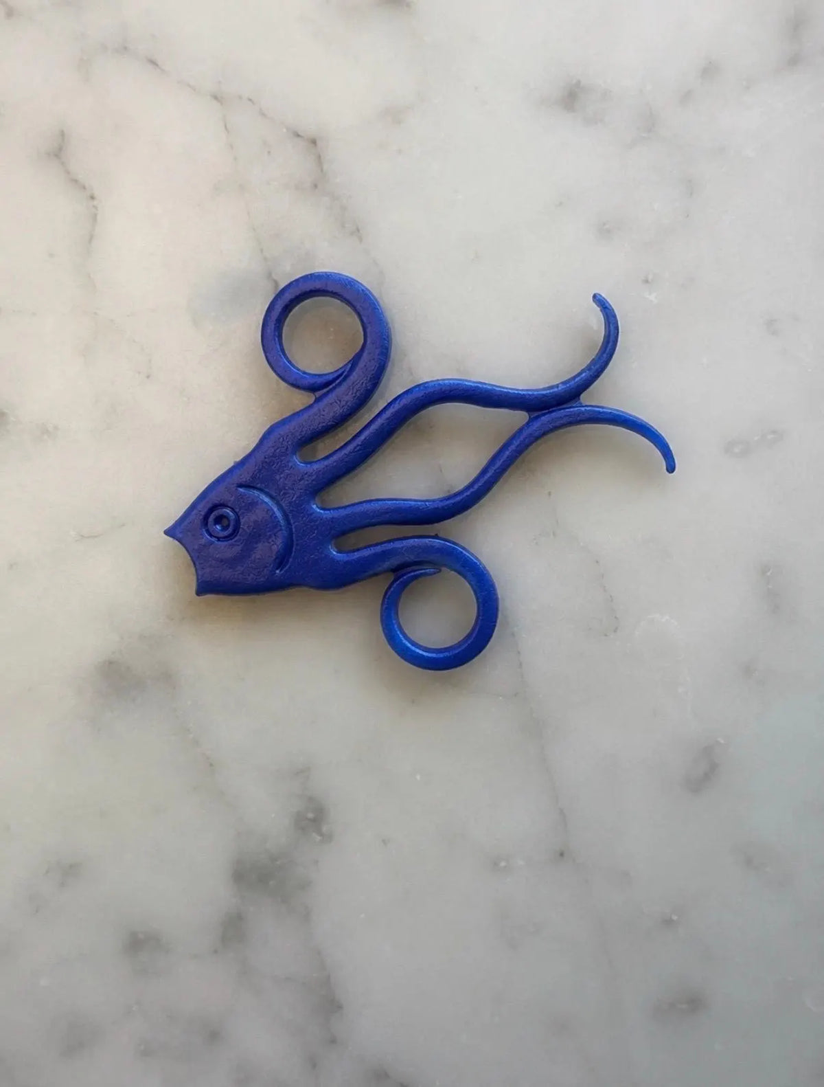 Swirl Fish Pendant Necklace
